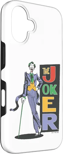 Vista 3 de iPhone 16 DC Comics Batman The Joker Vintage Poster Case