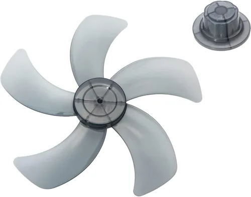Vista 8 de JEATHA Hoja de ventilador de plástico con cubierta de tuerca, aspas de ventilador silenciosas universales accesorio de repuesto para ventilador