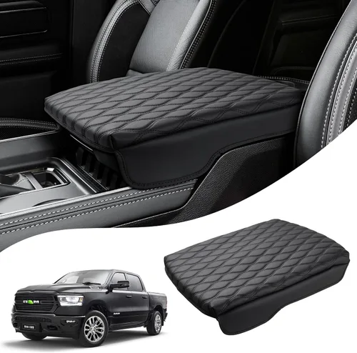 Vista 21 de Autorder Funda de consola central para Jeep Grand Cherokee 2011-2019 2020 2021, accesorios para reposabrazos, funda antiarañazos, almohadilla