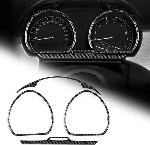 Vista 12 de AIRSPEED Fibra de carbono para BMW Z4 E85 E86 2003 2004 2005 2006 2007 2008 cubierta del marco interior de la caja de cambios de la consola central