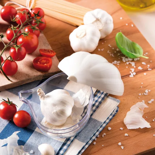 Vista 3 de Snips Garlic Keeper, 1 pieza, blanco