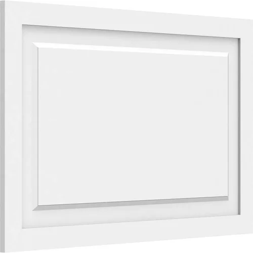 Vista 60 de Ekena Millwork Panel de pared decorativo Harrison de 12 pulgadas de ancho x 12 pulgadas de alto x 5/8 pulgadas de alto