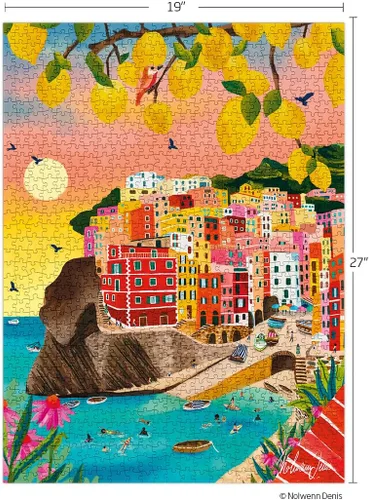Vista 8 de Cinque Terre - Rompecabezas de 1000 piezas