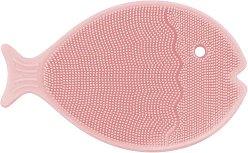 Vista 12 de Innobaby Bathin Smart - Cepillo de silicona para bebé, esencial para piel seca y eczema, exfoliante suave con mango de succión, silicona de secado