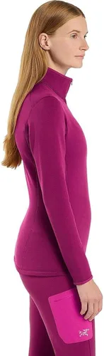 Vista 5 de Arc'teryx Rho - Cuello pesado con cremallera para mujer, capa base de forro polar elástico Polartec cálido