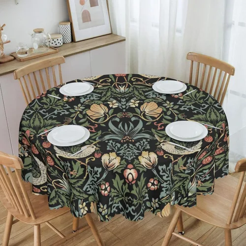 Vista 28 de Mantel azteca, diseño geométrico tribal, decoración rústica de nativos americanos, estilo suroeste, impermeable, lavable, para decoración de cocina