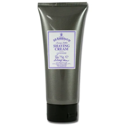Vista 11 de D.R. Harris & Co. Tubo de crema de afeitar de almendras 2.65 oz