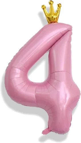 Vista 17 de Globos de Sirena Número 0 de 40 Pulgadas, Juego de Globos de Números Grandes Morado Verde Azulado Arcoíris 0-9, Globos de Números de Papel de Azul