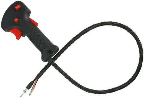 Vista 2 de ZEZEFUFU Interruptor de mango de cable de gatillo del acelerador para cortador de cepillo Stihl Engine Strimmer