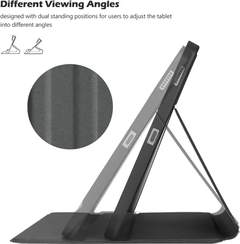 Vista 3 de ProCase Funda inteligente para Galaxy Tab S10 Lite/S10 FE/ S9 FE de 10.9 pulgadas con soporte para S Pen y funda rígida con soporte para S Pen