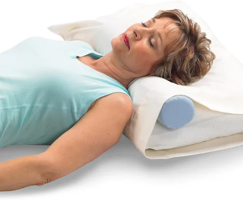 Vista 7 de OPTP The Original McKenzie - Almohada cervical de 20 pulgadas para dormir