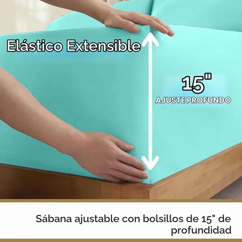 Vista 6 de Knit Jersey - Juego de 2 sábanas bajeras de 100 % algodón, suaves y cómodas, tamaño individual extra largo, bolsillo profundo de 15 pulgadas, 39 x
