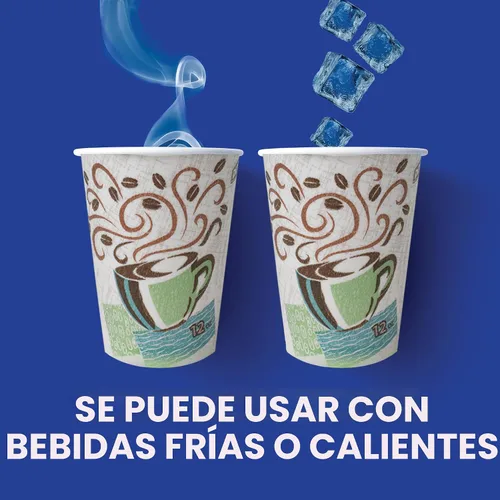 Vista 3 de Tazas calientes, diseño de Coffee Dreams, 1000/cartón de Dixie , café, (Coffee Design), 1000