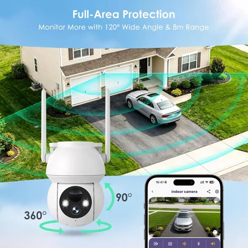 Vista 7 de YOTON Kit de seguridad para interiores y exteriores