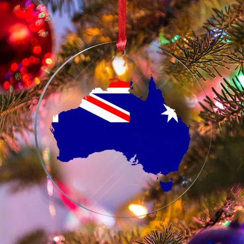 Vista 11 de Bandera de Albania, silueta de árbol, adorno de decoración de árbol de Navidad, bandera nacional, recuerdo de árbol de Navidad, recuerdo de Albania