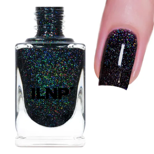 Vista 255 de ILNP 1UP - Esmalte de uñas holográfico, manicura resistente al desprendimiento, laca de uñas de larga duración, acabado suave y brillante,