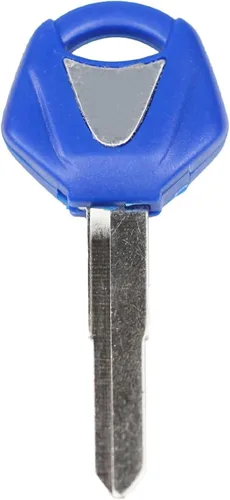 Vista 4 de Llave duplicada de repuesto para motocicleta en blanco sin cortar para Y-amaha YZF R1 R6 R6S FZ6 FZ6S FZ6N FZ1N FZ1S XJR1300 1998-2010
