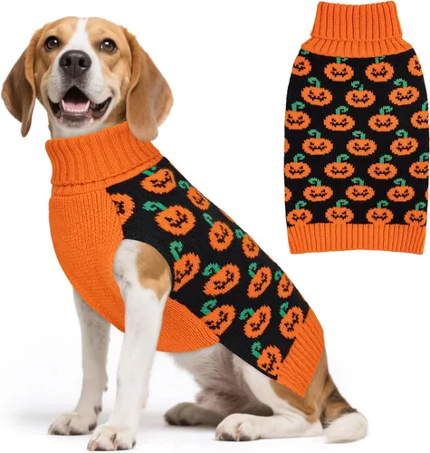 Vista 17 de KYEESE - Suéter de Navidad para perros con diseño de renos para perros pequeños, ropa a cuadros de búfalo rojo con agujero para la correa para días