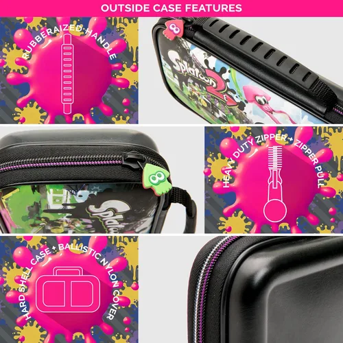 Vista 3 de Nintendo Switch Game Traveler Deluxe Travel Case