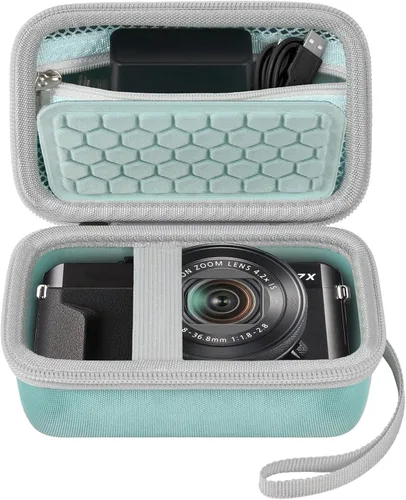 Vista 13 de Comecase Funda de Transporte para Cámara Digital Compatible con CAMKORY/para VAHOIALD/para Canon PowerShot G7X/para Kodak Pixpro/para Sony DSCW800