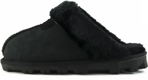 Vista 2 de CLPP'LI Pantuflas de invierno cálidas de piel sintética para mujer