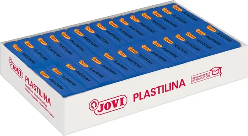 Vista 7 de Jovi - Arcilla de modelado reutilizable sin endurecimiento, 30 barras negras, 1.75 onzas cada una Total de 3.3 libras, perfecto para proyectos