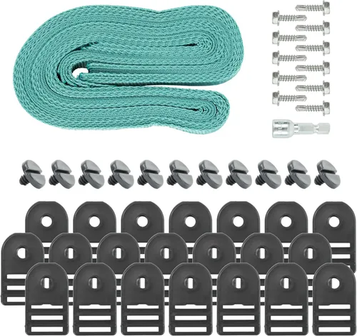 Vista 6 de GLI Pool Products Whirlwind - Carrete solar de aluminio sobre el suelo (varios anchos) (18 pies de ancho)