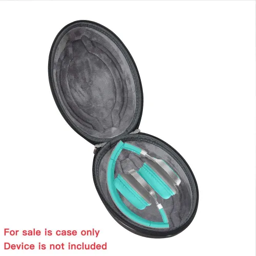 Vista 2 de Hermitshell Funda rígida de viaje para AILIHEN C8 / Elecder i39 / Artix CL750 Auriculares plegables ligeros con control de volumen