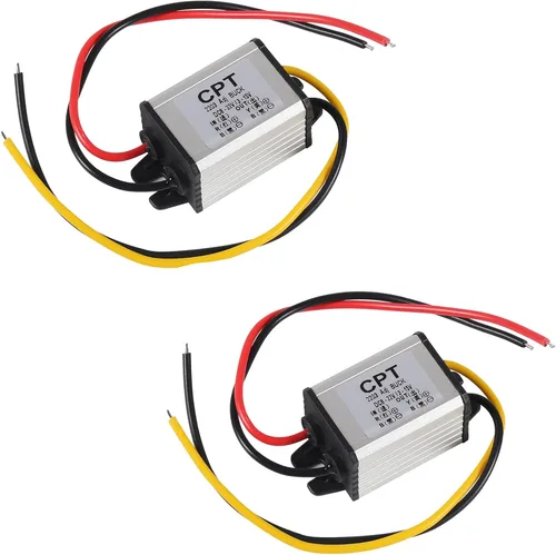 Vista 9 de Convertidor Buck de 12 V a 9 V 2 A, convertidor de potencia para automóvil, regulador de voltaje reductor de corriente CC, módulo de fuente