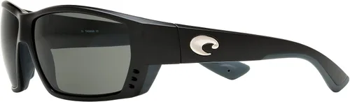 Vista 3 de Costa Del Mar Gafas de sol rectangulares Tuna Alley Low Bridge Fit para hombre