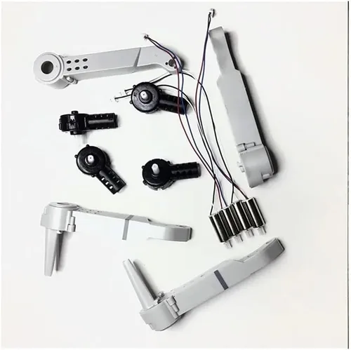Vista 2 de Ajuste para S85 E88 S89 PRO RC Quadcopter Drone Accesorios para E88 teng1 E88 Pro Brazo plegable con engranajes Motor Motores Protector Piezas
