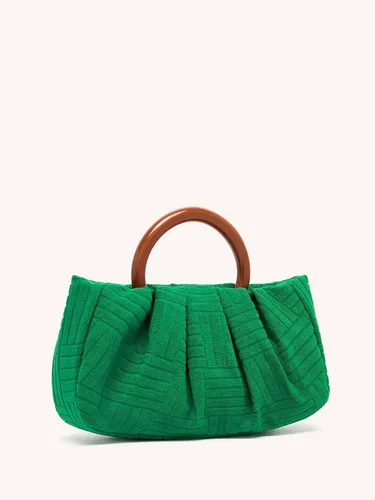 Vista 2 de Verdusa Bolso de mano pequeño fruncido para mujer