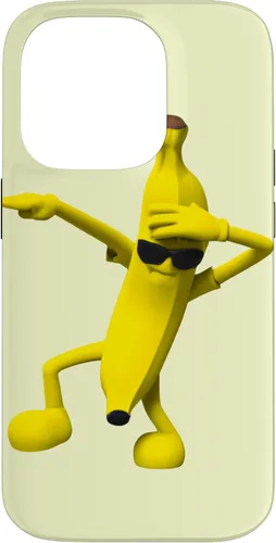 Vista 17 de iPhone 16 Dabbing Banana con gafas de sol para niños pequeños