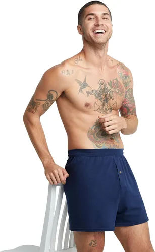 Vista 4 de Hanes Comfortsoft - Bóxer con cinturas ComfortFlex para hombre