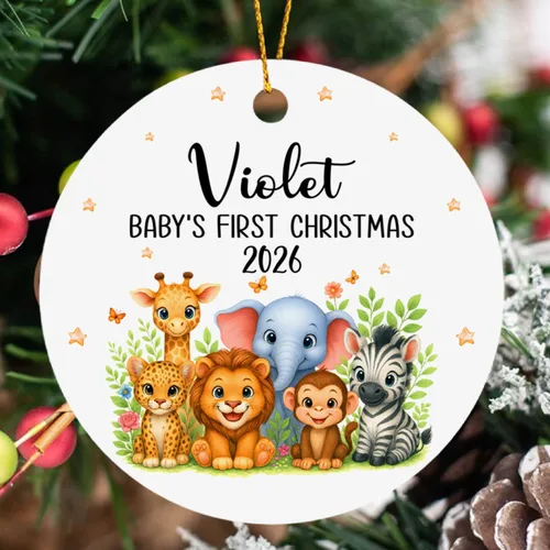 Vista 22 de Adorno de Navidad para bebé de avión, adorno personalizado para bebé niña niño Navidad 2026, regalo para papá recién nacido, mamá recién nacida