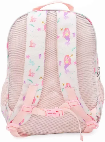 Vista 3 de DIBSIES Mochila personalizada de la colección Adventure, Sirena Vida Marina, Mochila