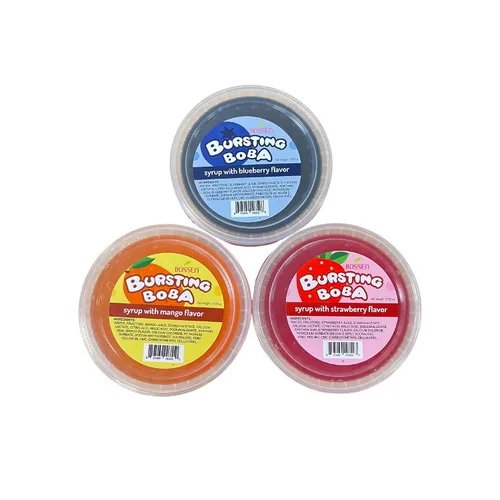 Vista 13 de Bossen Bursting Boba® Minis-3 paquetes (arándano)