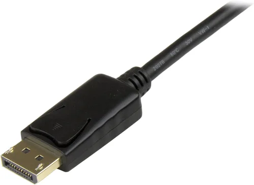 Vista 2 de StarTech.com cable conversor de adaptador de video DisplayPort a DVI - M/M DVI 3 pies Negro