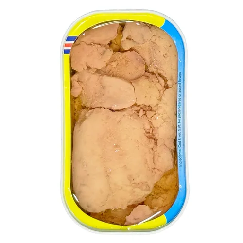 Vista 5 de Hígado de bacalao en aceite propio, 4.3 onzas (paquete de 20)