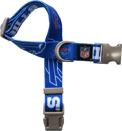 Vista 25 de Littlearth NFL Detroit Lions Pet Premium Collar, Team Color, Small 14-Color del