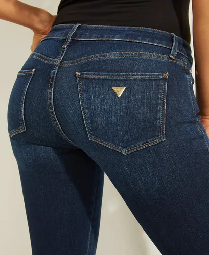 Vista 7 de GUESS Jeans ajustados y elásticos de tiro medio para mujer