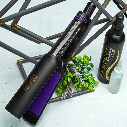 Vista 7 de Hot Tools Pro Signature Steamstyler Cabello de aspecto saludable con cada uso (1-1/2 pulgadas), negro