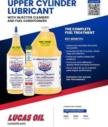 Vista 7 de Lucas Oil LUC10020 Tratamiento de combustible - 5.25 oz
