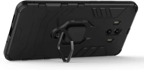 Vista 2 de Compatible con Huawei Mate 10, soporte magnético para teléfono de coche Anillo 360 Funda protectora para Huawei Mate10 (negro)