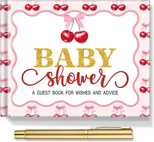 Vista 14 de Fuyoooo 27 piezas de libro de invitados para baby shower de safari en la jungla con tarjeta de lugar floral y sello de inicio de sesión para baby