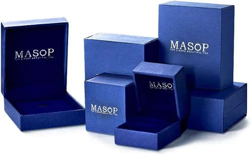 Vista 5 de MASOP Anillo de piedra verde de color esmeralda Joyería masculina de acero inoxidable Anillos de escuela secundaria de águila Tamaño 8-15