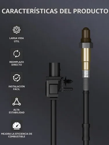 Vista 4 de Marsflex Sensor de Oxígeno O2 234-5107 Corriente Ascendente Compatible con Ford F150 Expedition Transit 150/250/ 350, Kia Soul, Audi A3 TT
