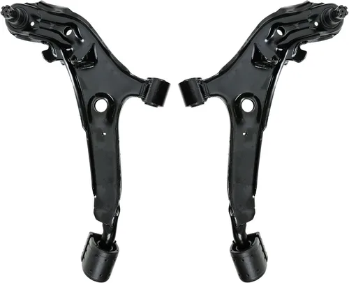 Vista 191 de Conjunto de Brazo de Control Inferior Delantero y Junta Esférica TRQ para Lado del Conductor y del Pasajero 2 Piezas Compatible con Ford Mustang GT