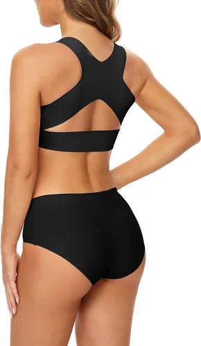 Vista 2 de Gym Clothes for Woman Before Opening Maternity Sports Pregnant Women Tube Top Wireless Seamless Breast Feeding Bra