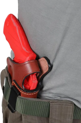Vista 8 de DORUK Pistolera Charter Arms Pittbull Series Revólver 2.5 pulgadas Cuero IWB Pistola Pistolster